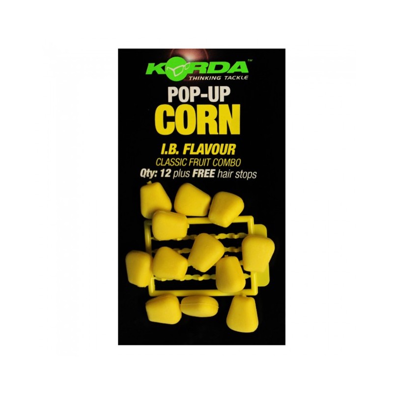 Korda Pop-Up Corn I.B. Yellow (фрукты) желтая плавающая имитационная  приманка. Купить по цене от 428 руб
