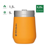 Термостакан Stanley GO Wine Tumbler 0.29L желтый для карповой рыбалки — CARPshop