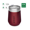 Термостакан Stanley GO Wine Tumbler 0.29L марсала для ловли карпа — CARPshop