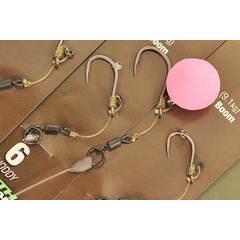 Готовая оснастка Korda Hinge Rig Barbless для карповых снастей — CARPshop