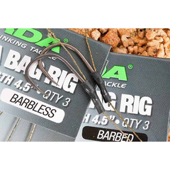 Оснастка волосяная Korda PVA Bag Rig Barbless для ловли карпа — CARPshop