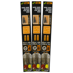 Готовые оснастки FOX Wide Gape Beaked PVA Bag Rigs для ловли карпа — CARPshop