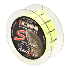 Леска карповая AWA'S ION POWER S-MISSILE FLUO 600м для ловли карпа — CARPshop