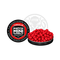 Плавающие мини дамбелсы FFEM Pop-Up Match Mini Strawberry Jam (клубничный джем) 7x10мм