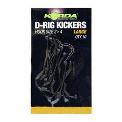 Лентяйки для D-Rig Korda Kickers зеленые, Размер: Large 