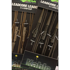 Готовый монтаж Korda Leadcore Leader Lead Clip Weed Silt