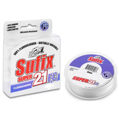 Леска SUFIX Super 21 Fluorocarbon 30м, Диаметр: 0.20 мм