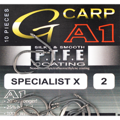 Крючки Gamakatsu G-CARP A1 SPECIALIST X PTFE KP для карповой рыбалки — купить в CARPshop