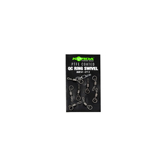 Вертлюг быстросъемный Korda QC Ring Swivel с покрытием PTFE для карпфишинга — CARPshop