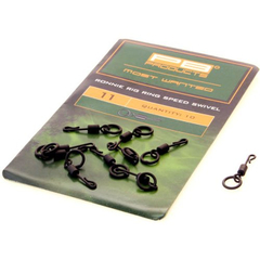 Вертлюг с кольцом и застежкой PB Products Ronnie Rig Swivel №11, карповые снасти — купить в CARPshop