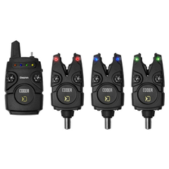 Комплект сигнализаторов с пейджером DELPHIN CODER Multicolor Set, Набор : 2+1