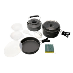 Набор посуды CARP PRO Camping Cookware Set в чехле для рыбалки и кемпинга — купить в CARPshop