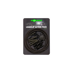 Набор безопасная клипса KORDA Dark Matter для карповых оснасток — CARPshop