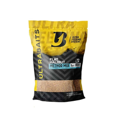 Методный Микс ULTRABAITS Flat Halibut 1кг — прикормка для карпфишинга, купить в CARPshop