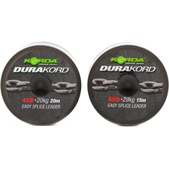 Плетёный лидер KORDA DuraKord Dyneema Easy Splice, Тест: 65.00 lb