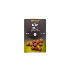 Пробковые шарики Carptoday Tackle Cork Balls, Диаметр: 10 мм