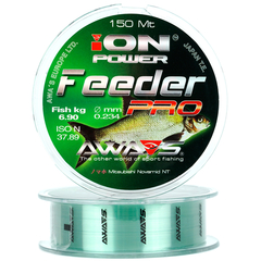 Леска фидерная AWA'S ION POWER FEEDER PRO 150m, карповые снасти — купить в CARPshop