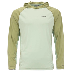 Термофутболка с капюшоном SIMMS Bugstopper Solarflex Hoody Green/Sage Heather, Размер: M