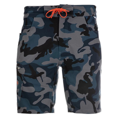 Шорты Simms Seamount Board Shorts Woodland Camo Storm для карповой рыбалки — CARPshop