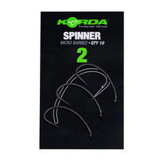 Крючки с бородкой KORDA Spinner Hooks карповые снасти — купить в CARPshop