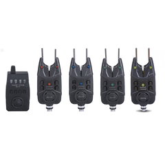 Комплект сигнализаторов поклевки SAENGER CARP VOICE R-4 Set 4+1 для карповой рыбалки — CARPshop