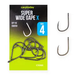Крючки Super Wide Gape X для карпфишинга купить в CARPshop