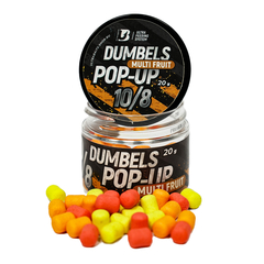 Дамбелсы плавающие ULTRABAITS Fluro Pop Ups Multi Fruit для карповой рыбалки — CARPshop