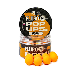 Бойлы плавающие ULTRABAITS Fluro Pop Ups Plum слива карпфишинг — CARPshop