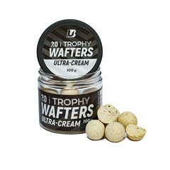 Вафтерсы ULTRABAITS Wafters TROPHY Ultra Cream 20мм — насадочные бойлы для карповой рыбалки, купить в CARPshop