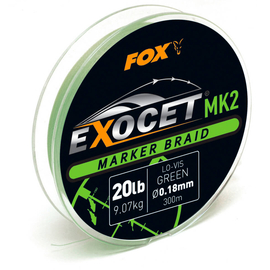 Плетёный шнур для маркера FOX Exocet MK2 0.18мм 20lb 300м