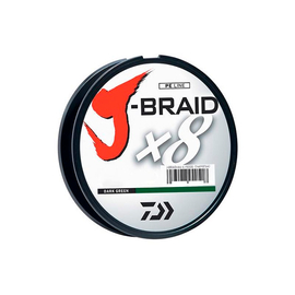 Шок лидер Daiwa J-Braid X8 Dark Green