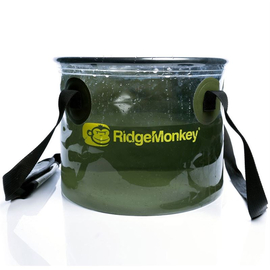 Ведро мягкое полупрозрачное Ridge Monkey Perspective Collapsible Bucket, Объём: 10 литров
