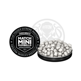 Плавающие мини дамбелсы FFEM Pop-Up Match Mini Choco White (шоколад) 7x10мм