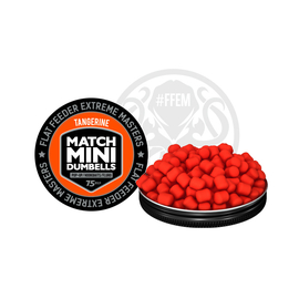 Плавающие мини дамбелсы FFEM Pop-Up Match Mini Tangerine (мандарин) 7x10мм