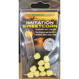 Искусственная кукуруза плавающая Enterprise Tackle Pop-Up Sweetcorn серия Washed Out (бледная, без запаха), Цвет: Washed Out Yellow – Бледно-желтый