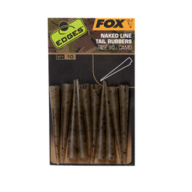 Удлиненный конус FOX Edges Camo Naked Line Tail Rubbers (размер 10)