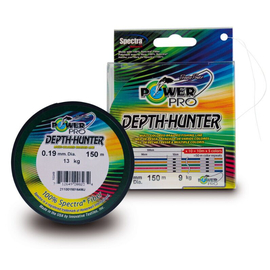 Леска плетёная Power Pro 150м Depth Hunter (Multicolor) 0,10/5кг