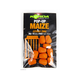 Плавающая имитационная приманка Korda Pop-Up Maize Citrus Zing Orange (цитрус) оранжевая