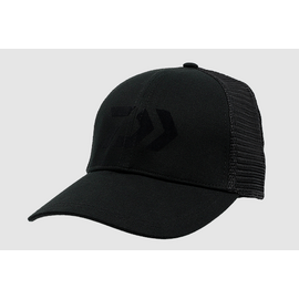 Бейсболка с сеткой Daiwa Baseball Cap черная с логотипом