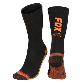 Термоноски FOX Black/Orange Thermolite Long Socks, Размер: 40 – 43 (6 – 9)