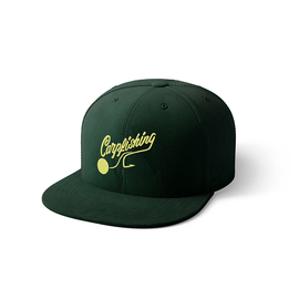 Кепка Carptoday Snapback Cap CARPFISHING Green & Gold Logo