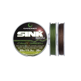Поводковый материал Gardner Sink Skin, Тест: 15.00 lb, Цвет: Brown (коричневый)