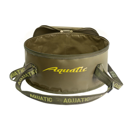 Ведро с крышкой для замешивания прикормки Aquatic В-03, Цвет: Khaki (Хаки)