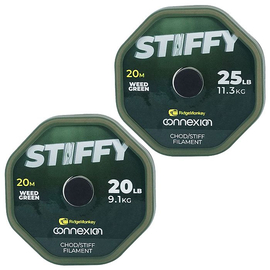 Поводковый материал Ridge Monkey Connexion Stiffy Chod/Stiff Filament, Разрывная нагрузка: 20 lb – 9.1 кг