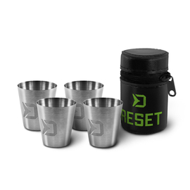 Набор рюмок DELPHIN Stainless Steel Cup Set RESET