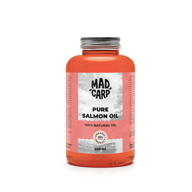 Натуральное масло Mad Carp Baits PURE SALMON OIL (Лососевое масло), Объём: 500 мл