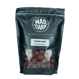 Бойлы тонущие Mad Carp Baits TIGER NUT (Тигровый орех) 1кг, Диаметр: 15 мм