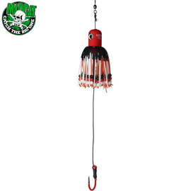 Блесны вертикальные MADCAT® A-STATIC ADJUSTABLE CLONK TEASER Jig Hook - 100g - RED