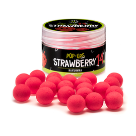 Бойлы плавающие Carptoday Baits Pop Ups Strawberry (Клубника), Диаметр: 14 мм
