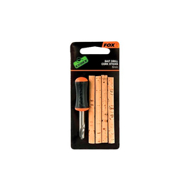 Набор сверло и пробковые палочки FOX EDGES Bait Drill & Cork Sticks 6mm